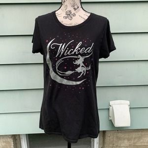 Halloween themed wicked witch and black cat shirt